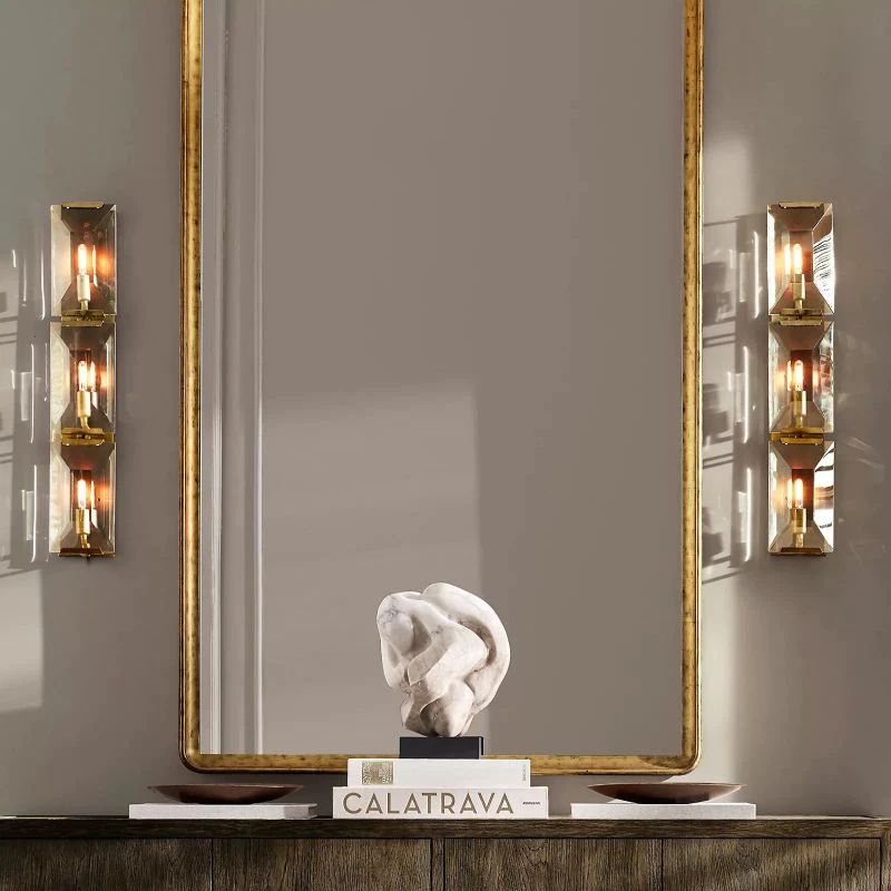 Kiko Crystal Triple Wall Sconce