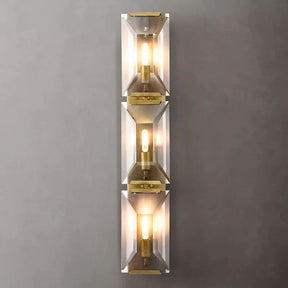 Kiko Crystal Triple Wall Sconce