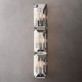Kiko Crystal Triple Wall Sconce