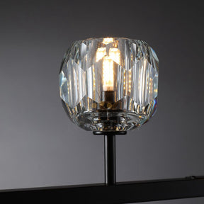 Kristal Ball Linear Crystal Chandelier, Dining Table Lamp, Kitchen Island Lamp