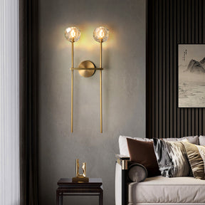 Kristal Modern Crystal Wall Lamp for Bedroom Living Room