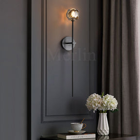 Kristal Modern Crystal Wall Lamp for Bedroom Living Room