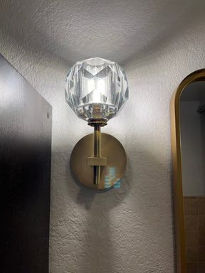 Kristal Series Glass Wall Sconce/Pendant