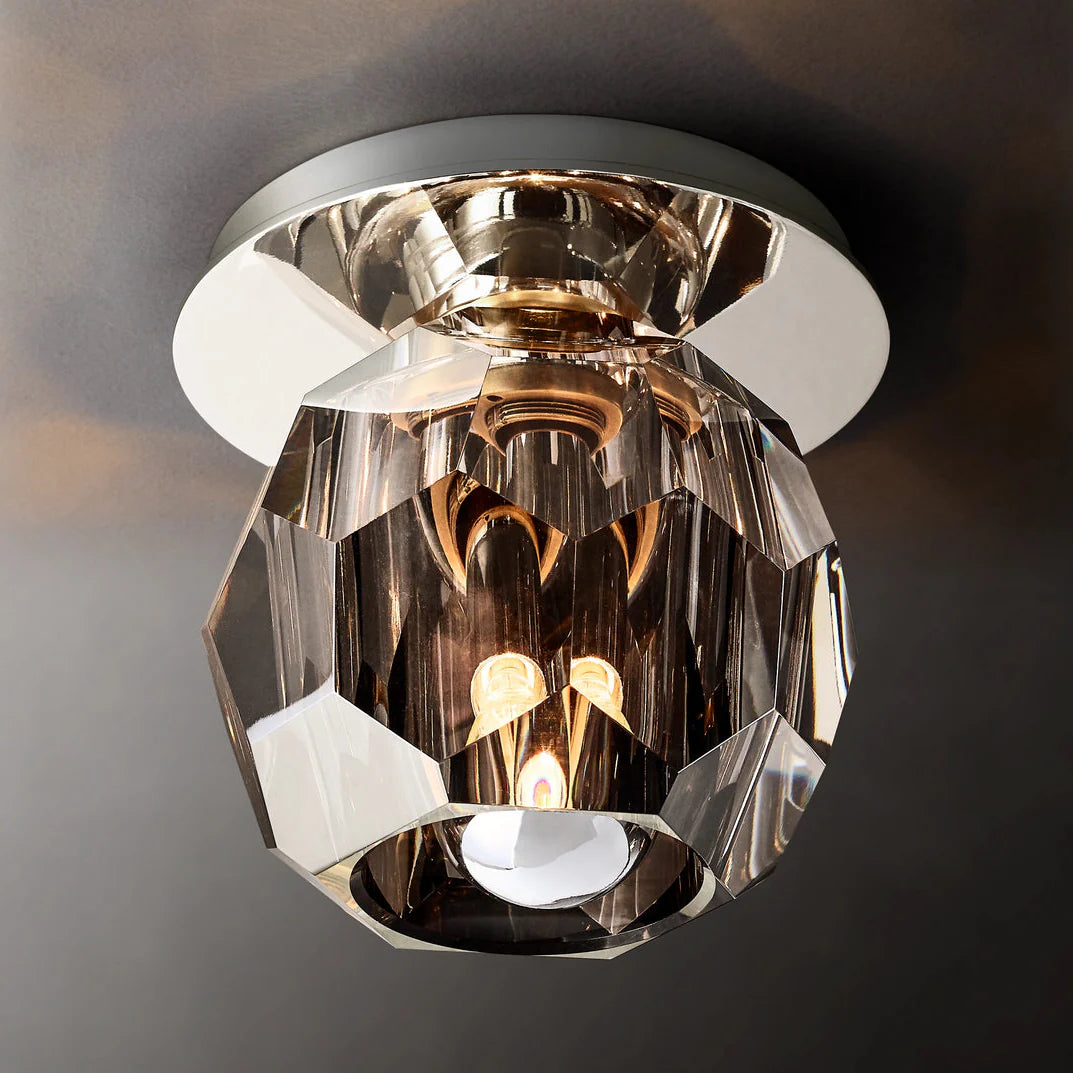 Kristal Single Ball Flush Mount