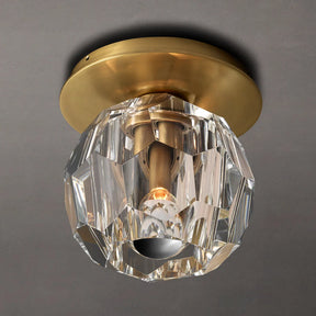 Kristal Single Ball Flush Mount