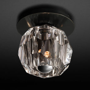 Kristal Single Ball Flush Mount