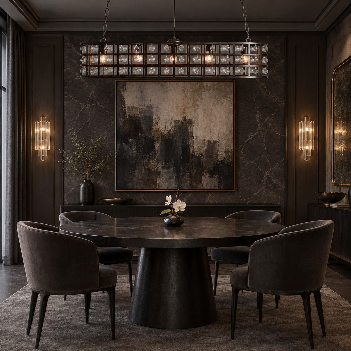 La Cage 5-Light Oval Chandelier