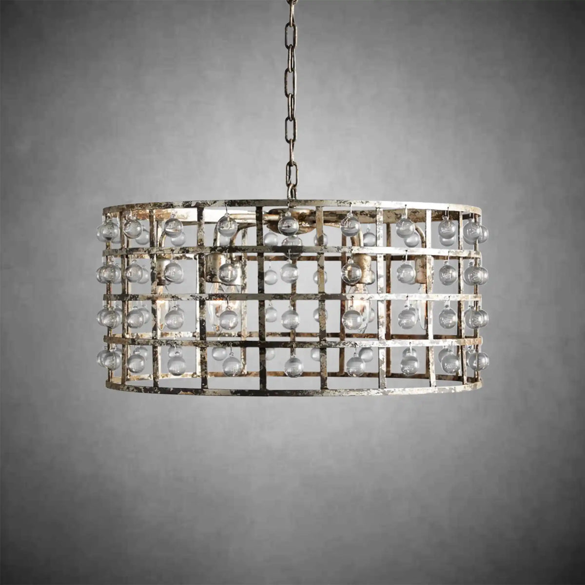 La Cage Round Chandelier 6/8/12 Light