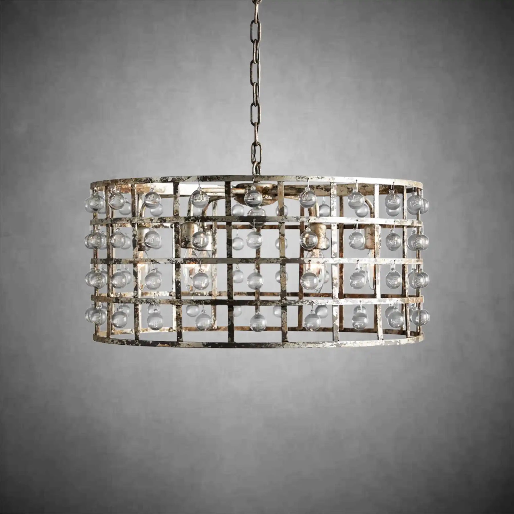 La Cage Round Chandelier 6/8/12 Light