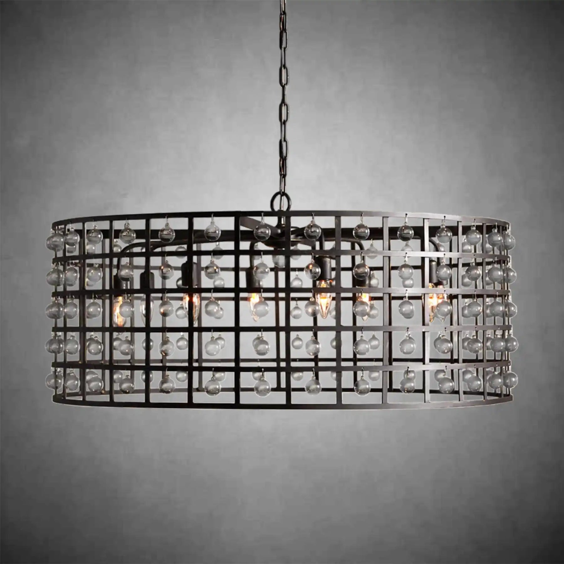La Cage Round Chandelier 6/8/12 Light