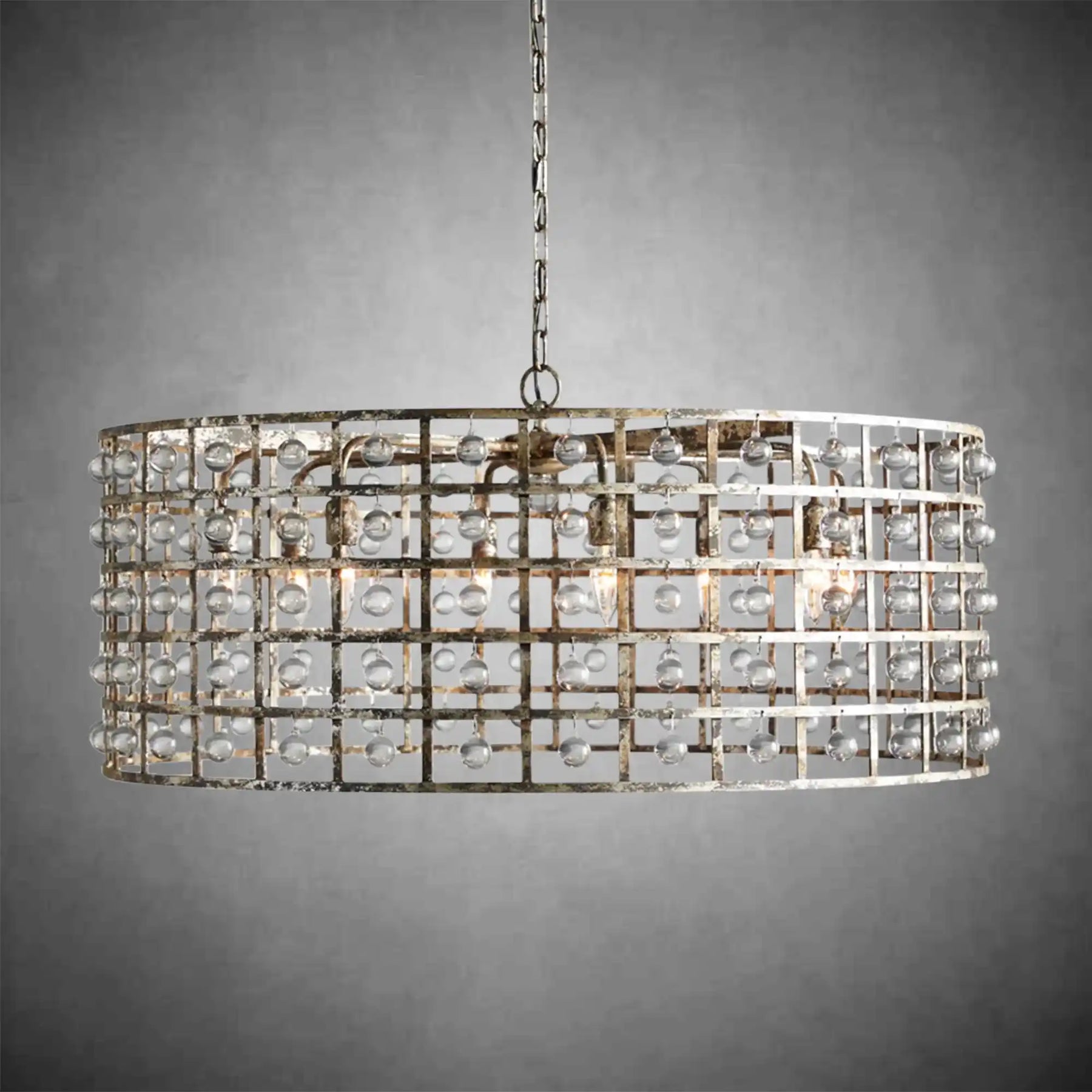 La Cage Round Chandelier 6/8/12 Light