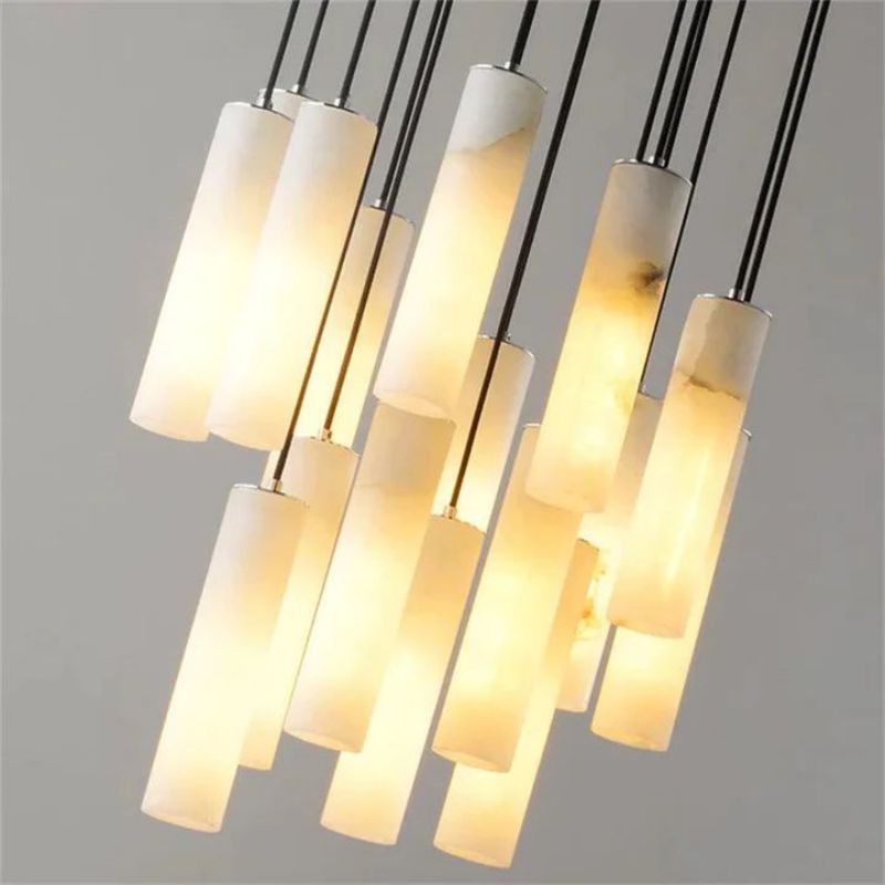 Labster Modern Cylindrical Round Chandelier