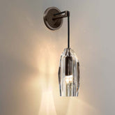 Lafi Crystal Glass Wall Sconce