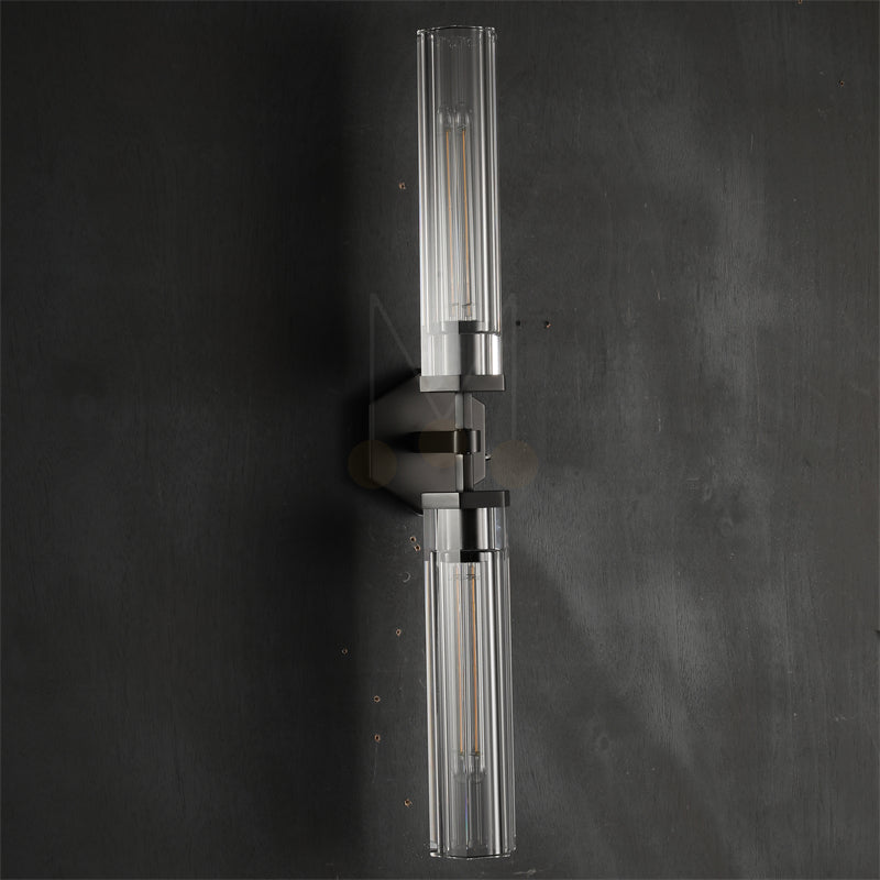 Lambel Hexagonal Grand Linear Wall Sconce