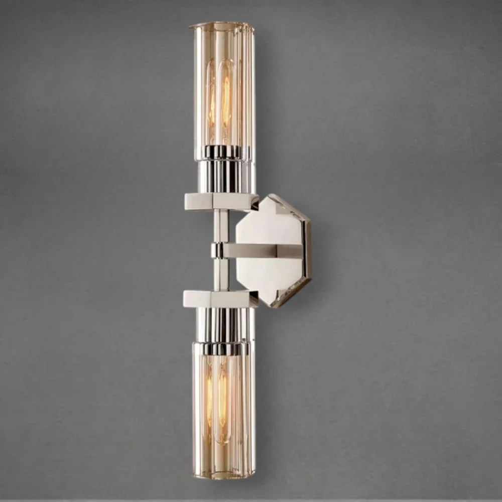 Lambel Hexagonal Grand Linear Wall Sconce