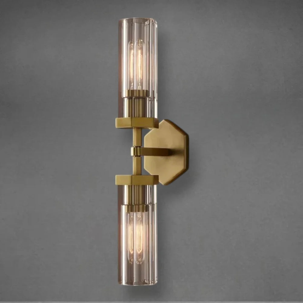 Lambel Hexagonal Grand Linear Wall Sconce