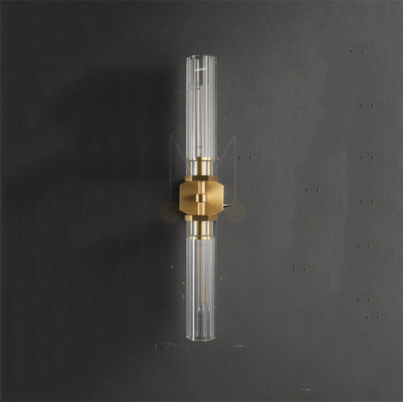 Lambel Hexagonal Grand Linear Wall Sconce