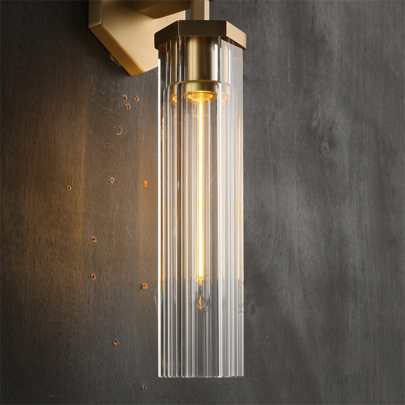 Lambel Hexagonal Grand Linear Wall Sconce