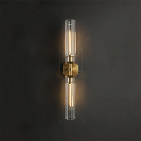 Lambel Hexagonal Grand Linear Wall Sconce