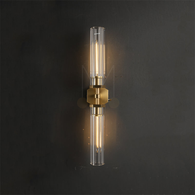 Lambel Hexagonal Grand Linear Wall Sconce