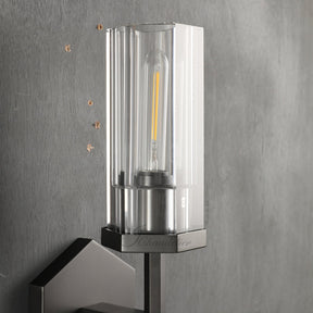 Lamora Hexagonal Wall Sconce 14"19"