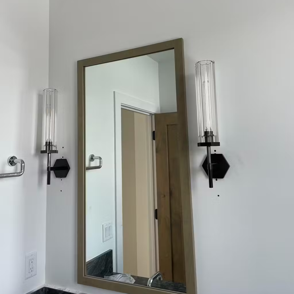 Lamora Hexagonal Wall Sconce 14"19"