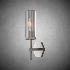 Lamora Hexagonal Wall Sconce 14"19"
