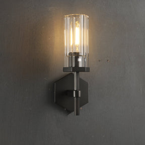 Lamora Hexagonal Wall Sconce 14"19"