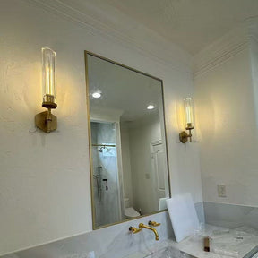 Lamora Hexagonal Wall Sconce 14"19"