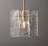Lattic Clear Glass Pendant