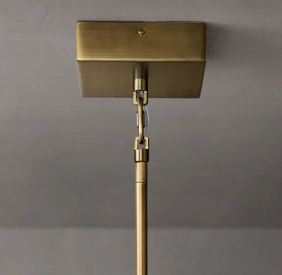 Lattic Clear Glass Pendant