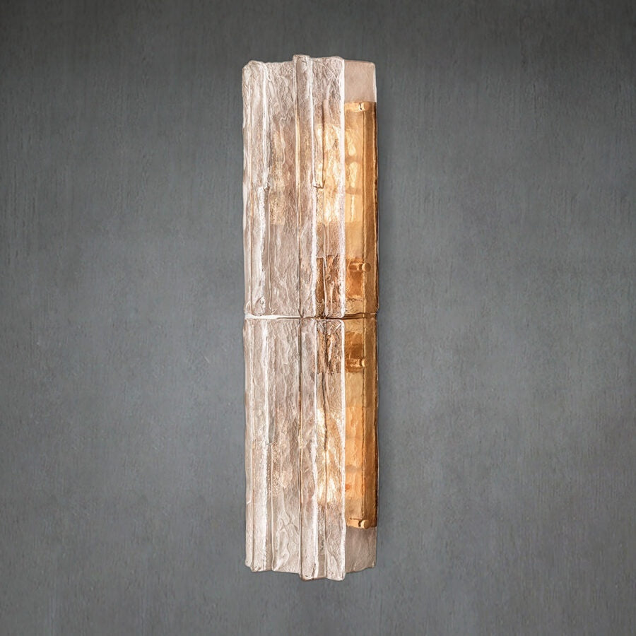 Lattic Glass Sconce 15" 30"