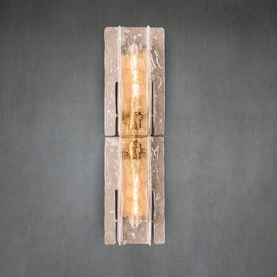 Lattic Glass Sconce 15" 30"