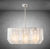 Lattic Square Chandelier 37"
