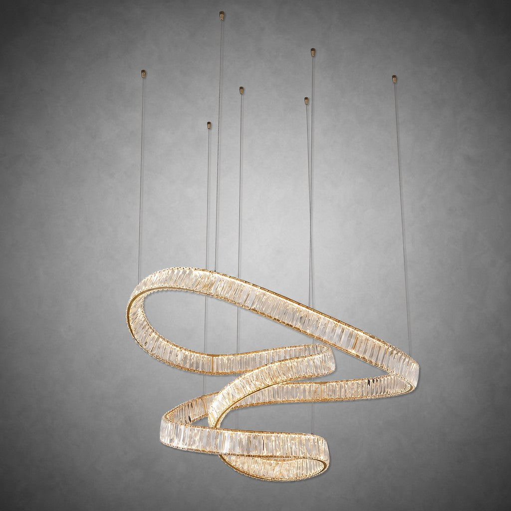LED Rod Chandelier