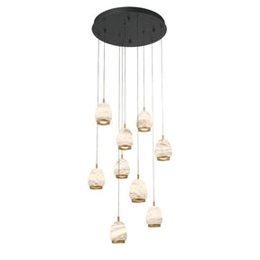 Leemy Round LED Chandelier