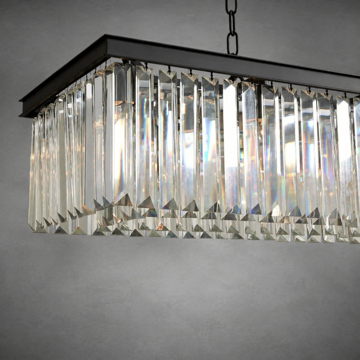 Leyland Rectangular Chandelier 60''72''