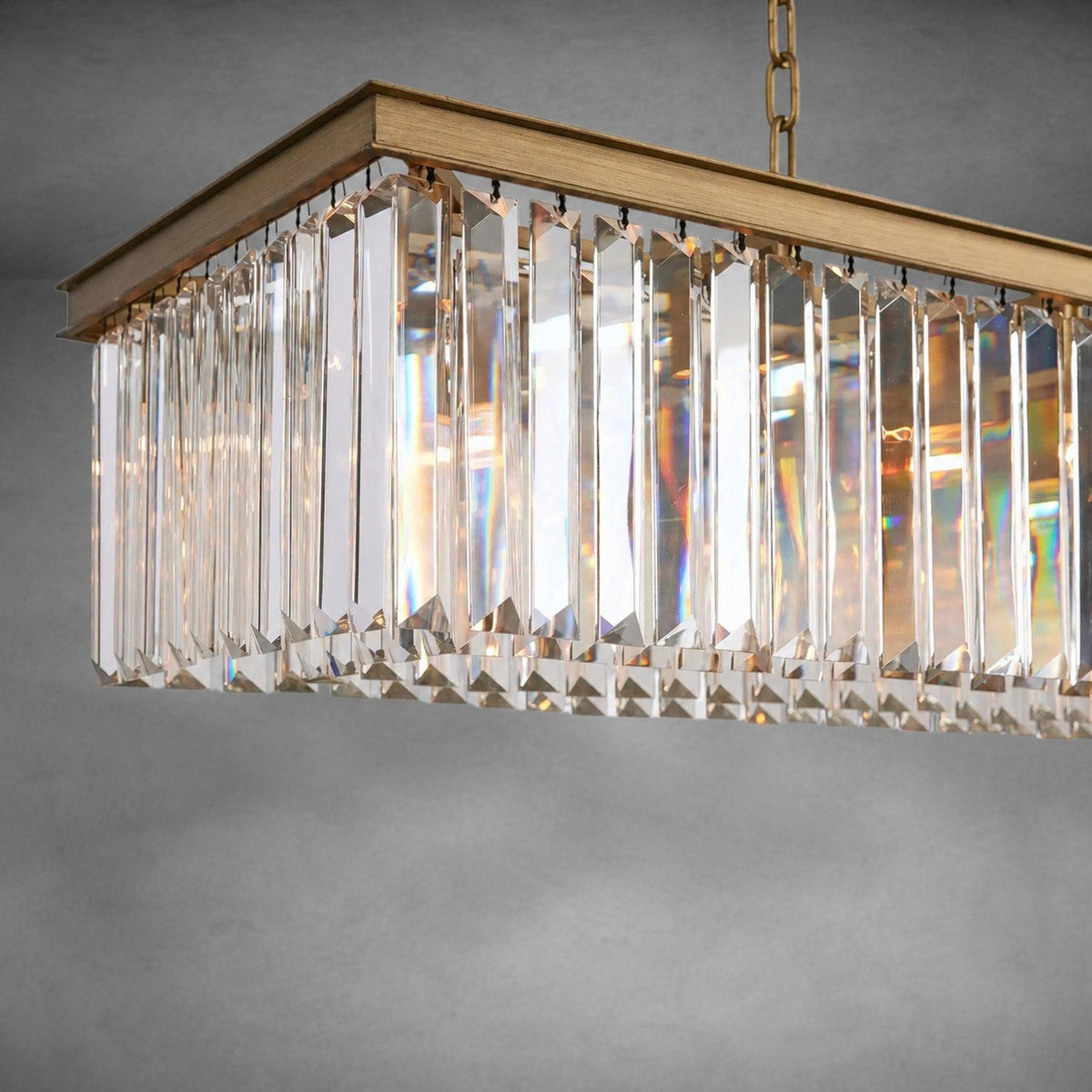 Leyland Rectangular Chandelier 60''72''