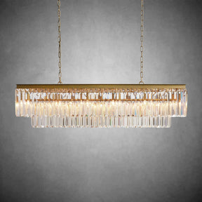 Leyland Tiered Rectangular Chandelier
