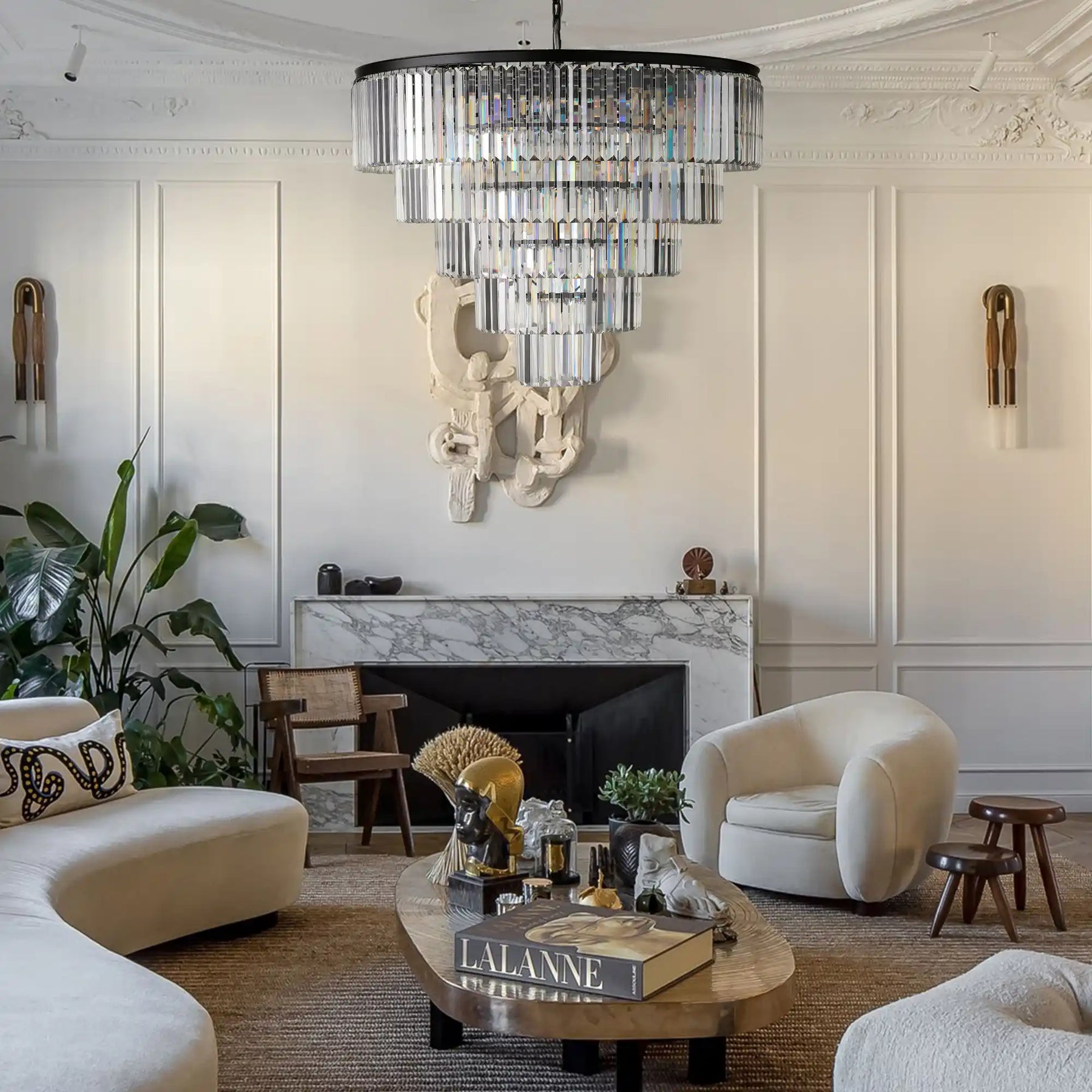 Leyland Tiered Round Chandelier