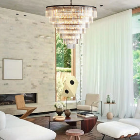 Leyland Tiered Round Chandelier