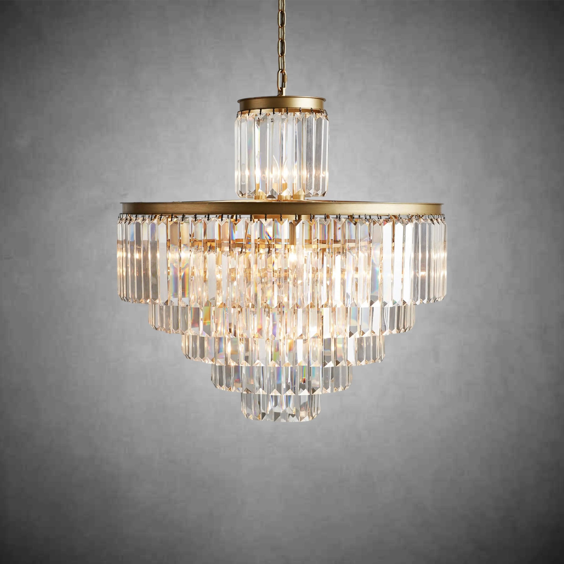 Leyland Tiered Round Chandelier Lighting