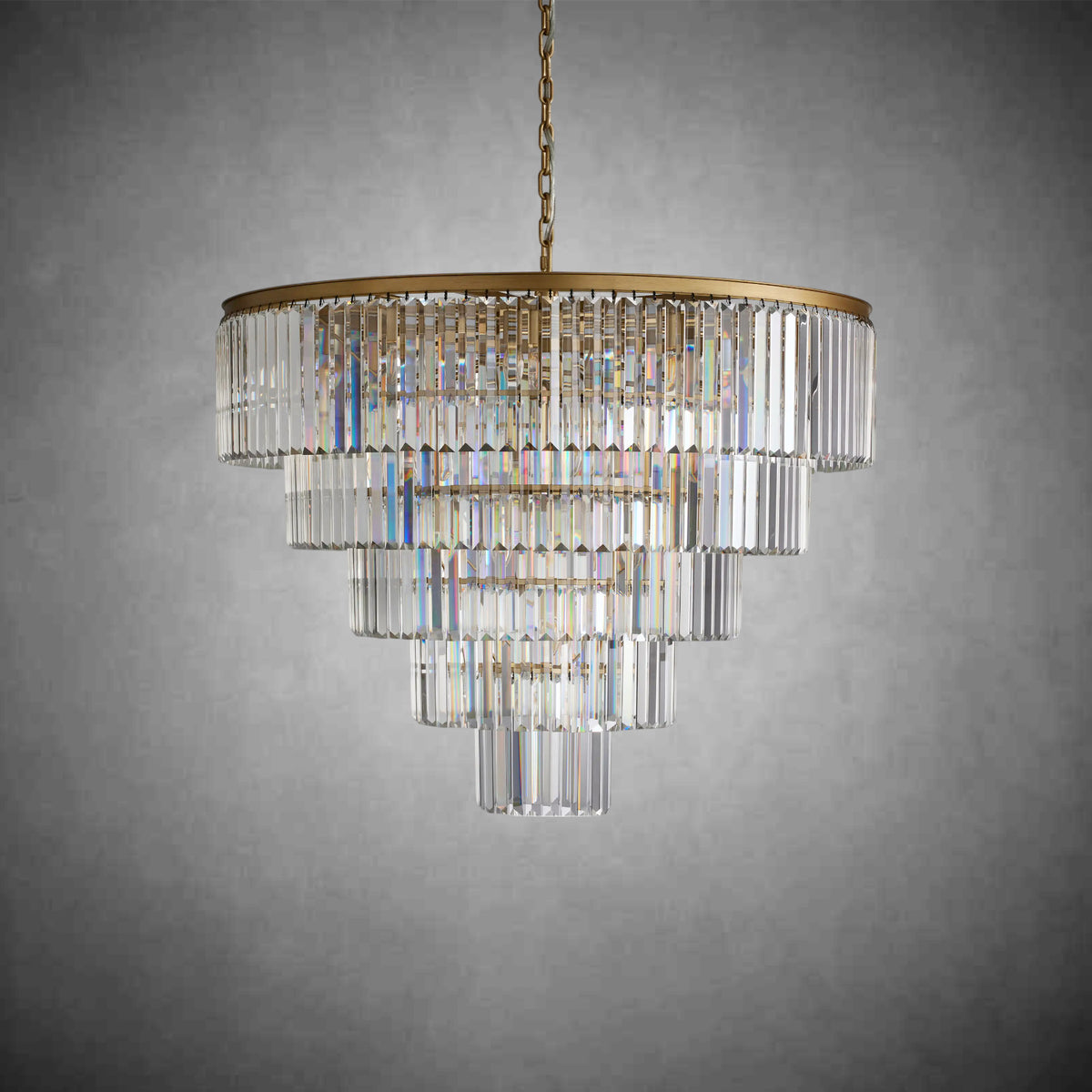 Leyland Tiered Round Chandelier