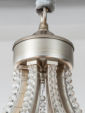 Light Luxury Nordic Vintage Candle Iron Lantern Chandelier for Living / Dining Room / Bedroom