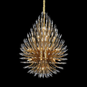 Lily Starburst Crystal Sputnik Chandelier 43"W