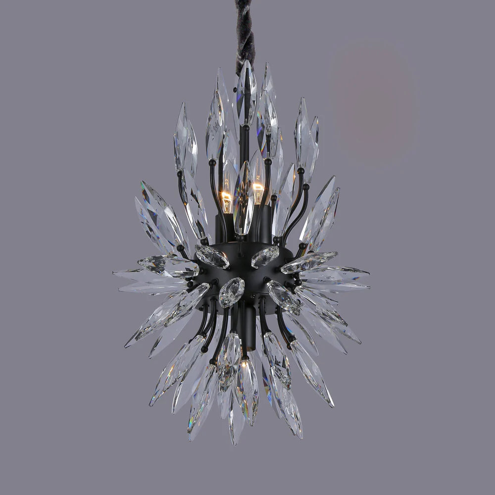 Lily Starburst Crystal Sputnik Chandelier