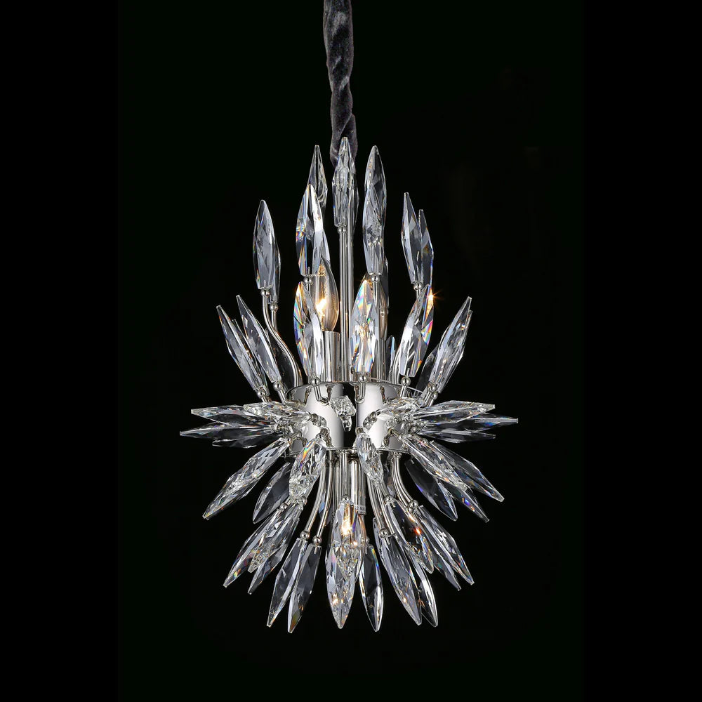 Lily Starburst Crystal Sputnik Chandelier