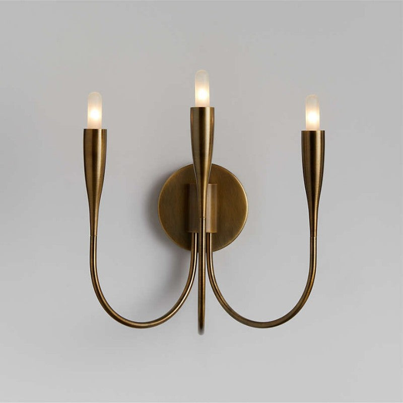 Curve Candelabra Wall Sconce