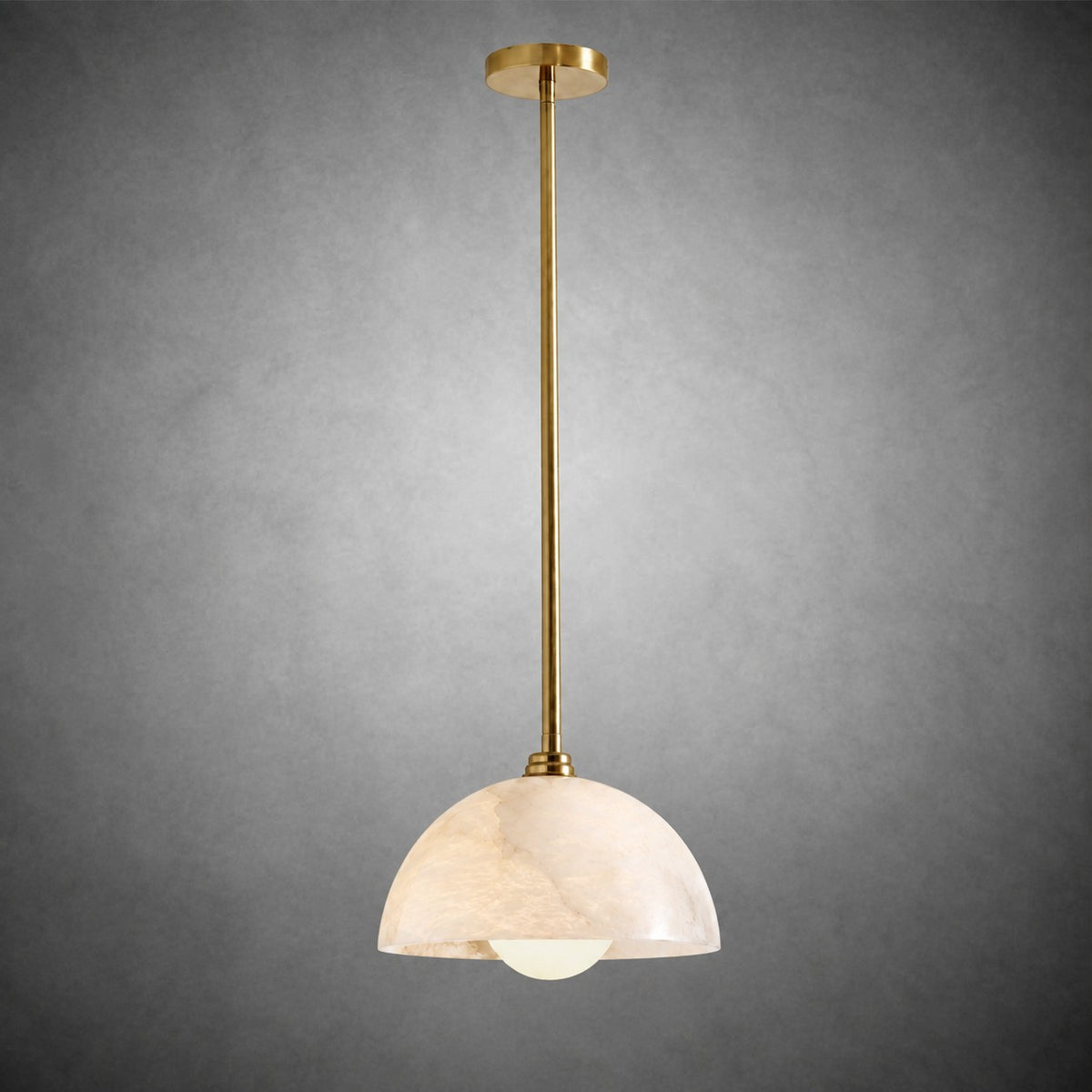 Pendant Light Dome Marble