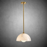 Pendant Light Dome Marble